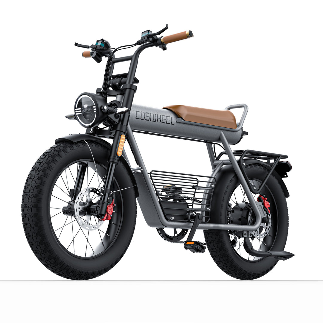 COSWHEEL CT20 20" Off Road Electric Bike 1000W Motor 48V 25Ah Battery