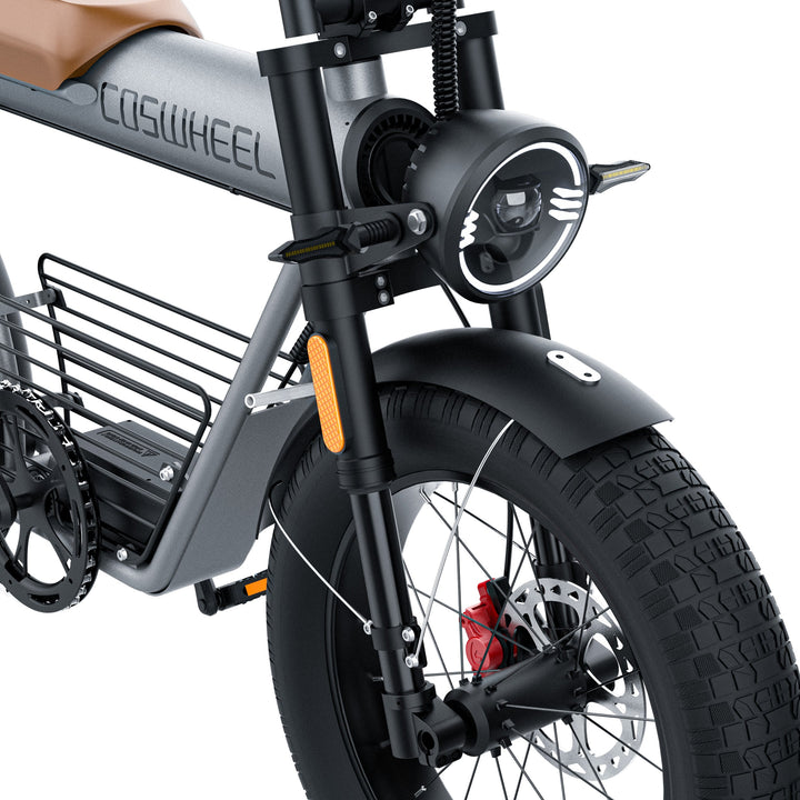 COSWHEEL CT20 20" Off Road Electric Bike 1000W Motor 48V 25Ah Battery