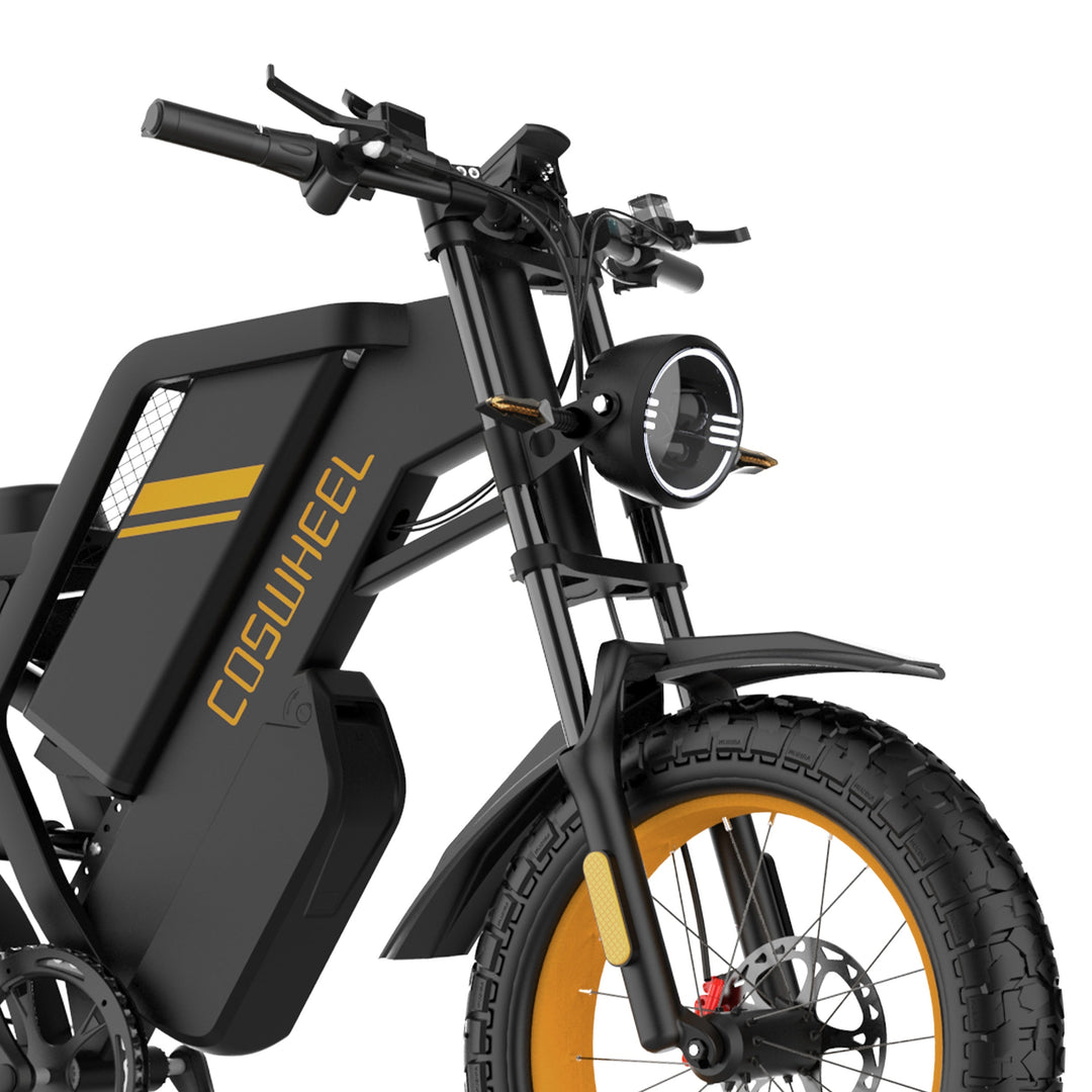 COSWHEEL GT20 Max 20" Off Road Electric Bike Peak 2000W Motor 60V 40Ah Battery