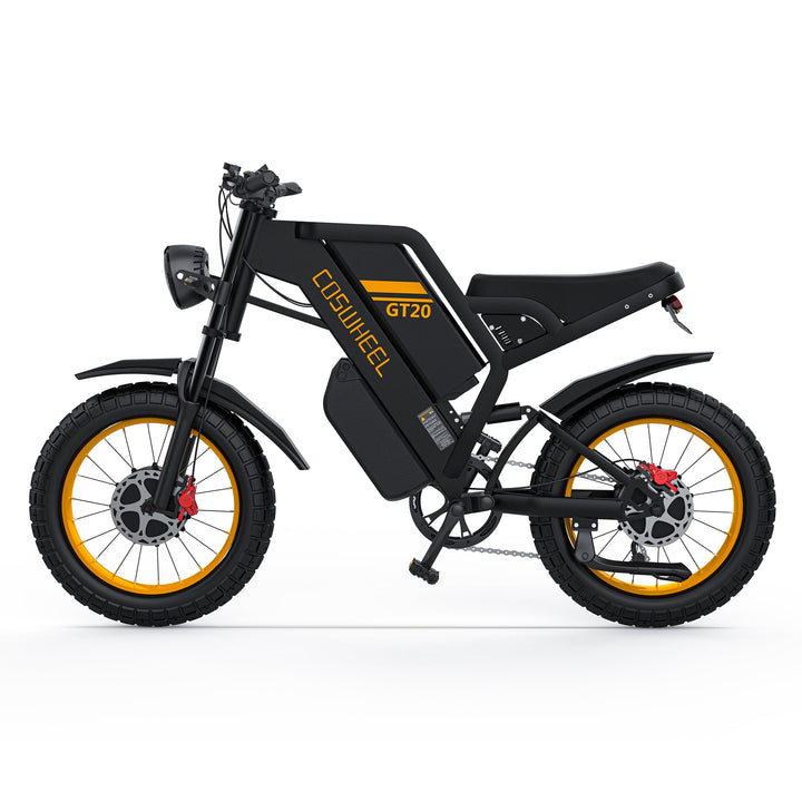 COSWHEEL GT20 Pro 20" Off Road Electric Bike 2*1000W Dual Motor 48V 40Ah Battery