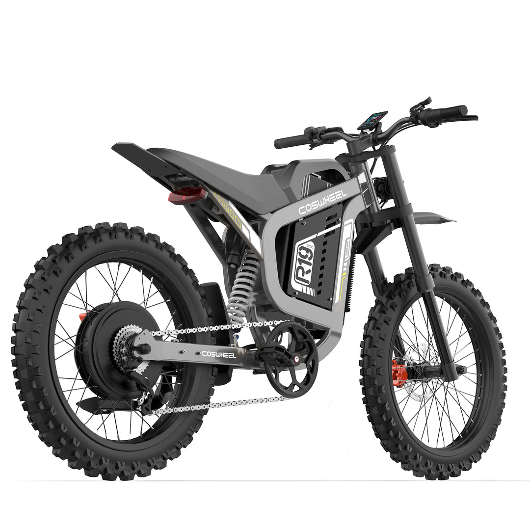 COSWHEEL R19 19" Off Road Electric Bike 3000W Motor 72V 40Ah Battery