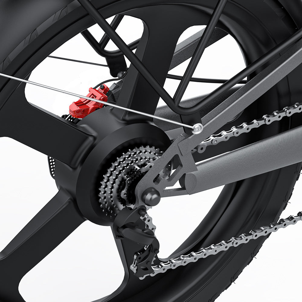 COSWHEEL T26 26" All-Terrain Electric Bike Peak 1500W Motor 48V 25Ah Battery