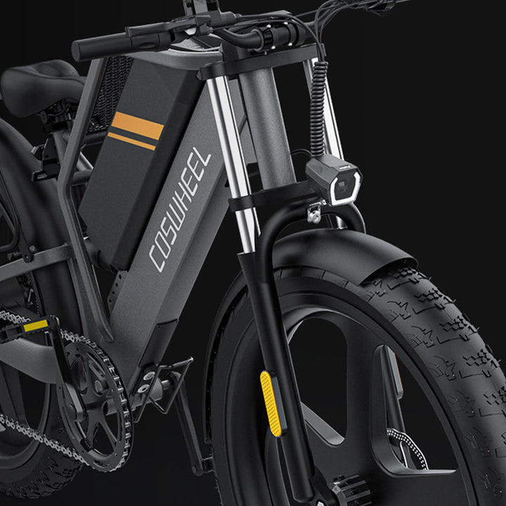 COSWHEEL T26 26" All-Terrain Electric Bike Peak 1500W Motor 48V 25Ah Battery