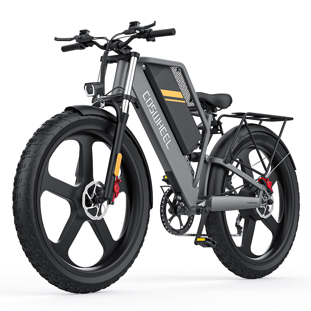 COSWHEEL T26 26" All-Terrain Electric Bike Peak 1500W Motor 48V 25Ah Battery