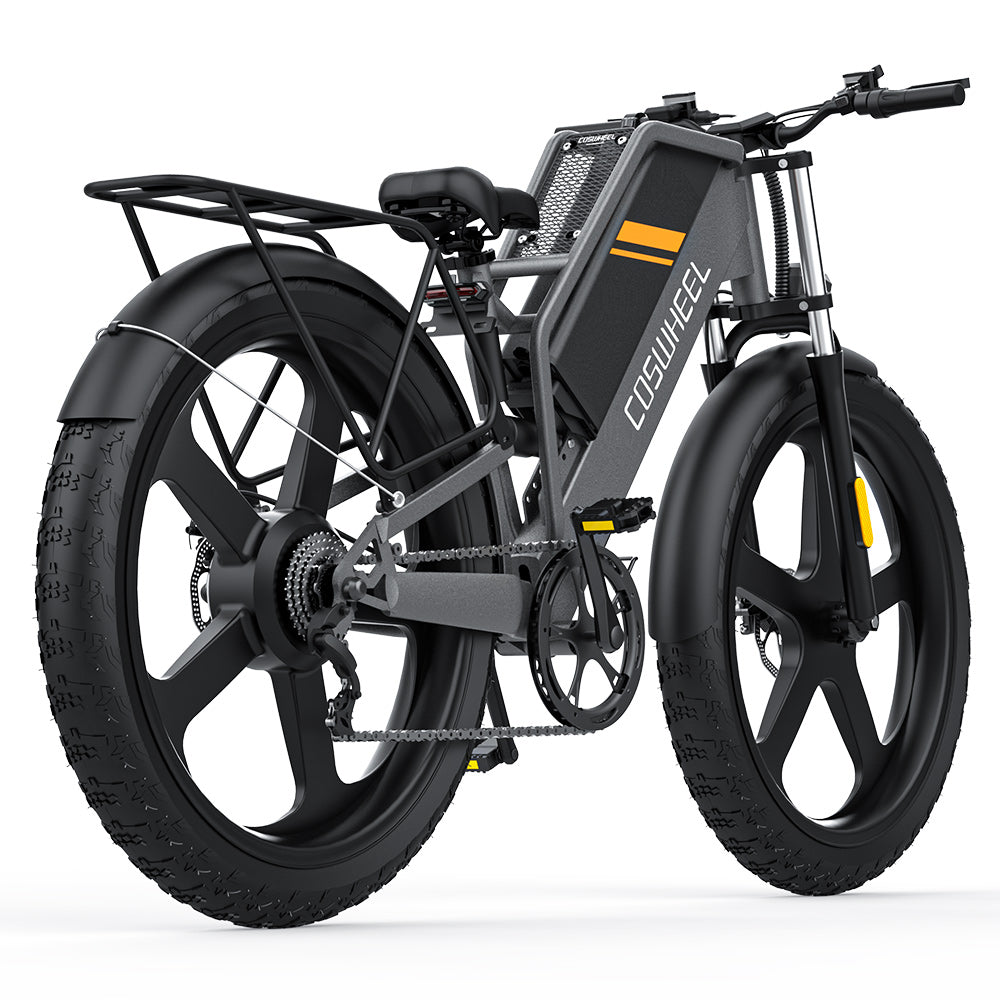 COSWHEEL T26 26" All-Terrain Electric Bike Peak 1500W Motor 48V 25Ah Battery