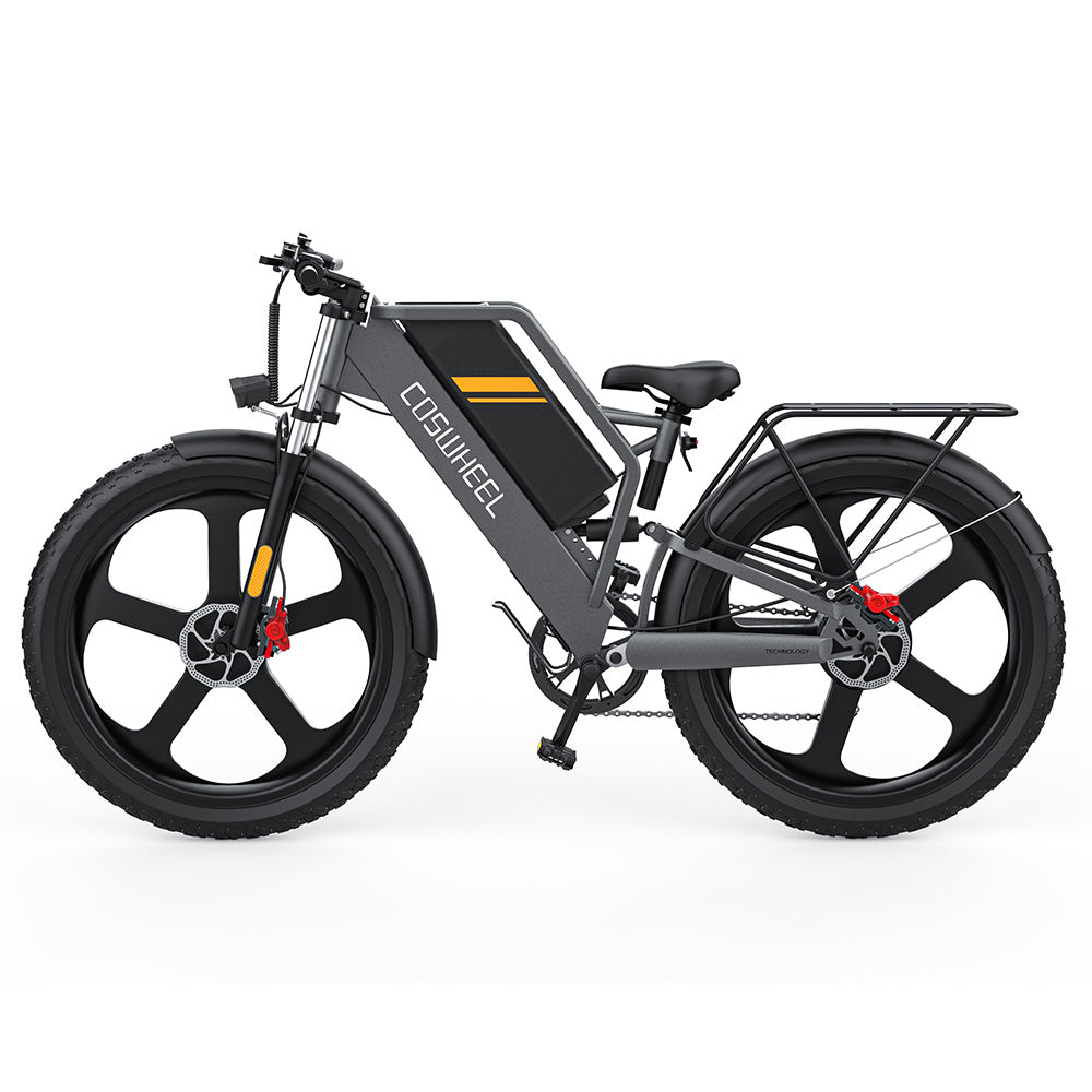 COSWHEEL T26 26" All-Terrain Electric Bike Peak 1500W Motor 48V 25Ah Battery