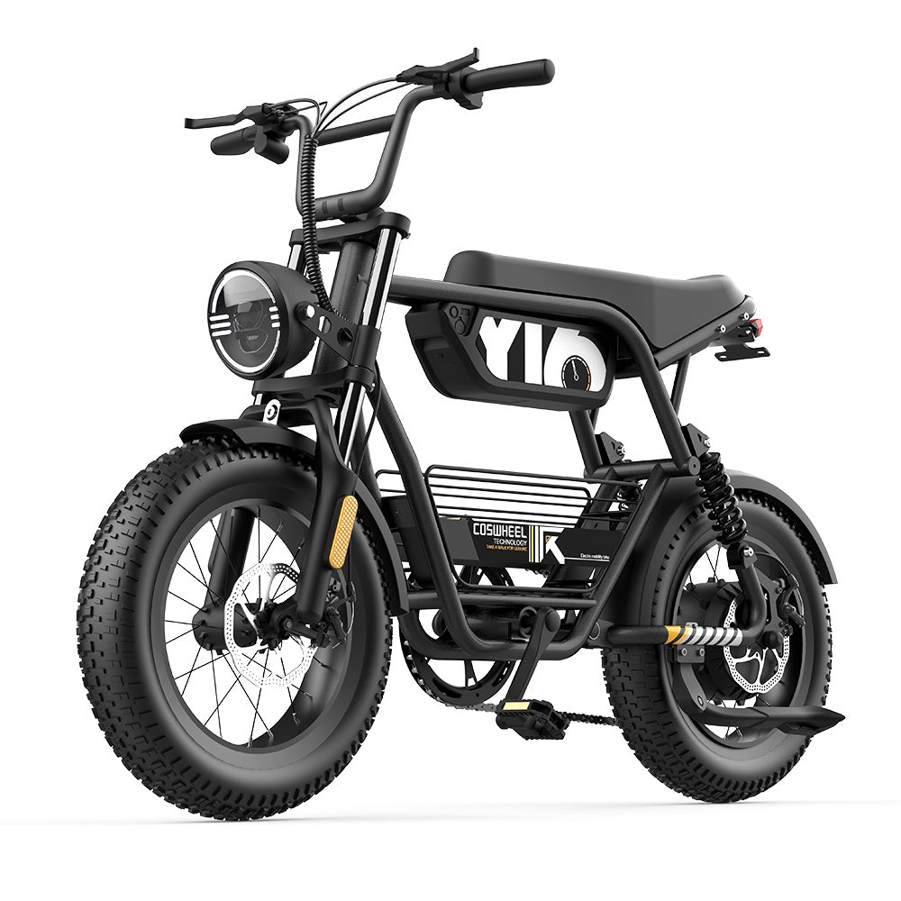 COSWHEEL Y16 16" City Electric Bike 500W Motor 48V 15Ah Battery