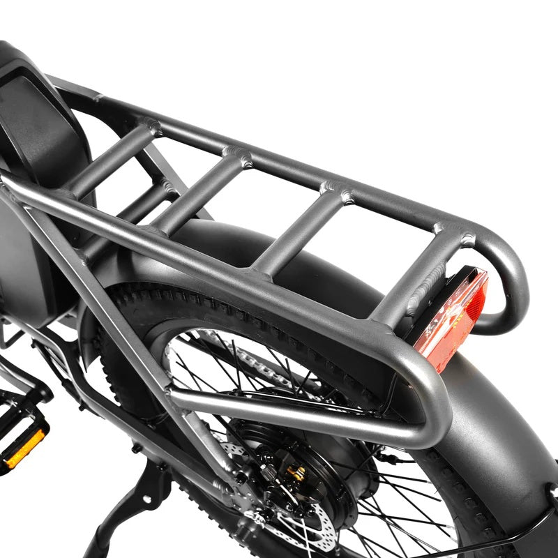 COSWHEEL Y20L 20" Step-Thru Electric Bike Peak 1200W Motor 48V 15Ah Battery