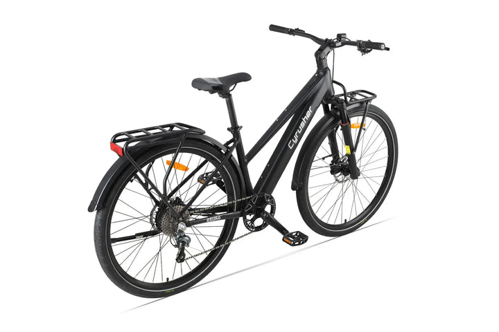 Cyrusher Asuka Step-Thru Trekking Electric Bike with Shimano 4700 10-Speed and OLED Display