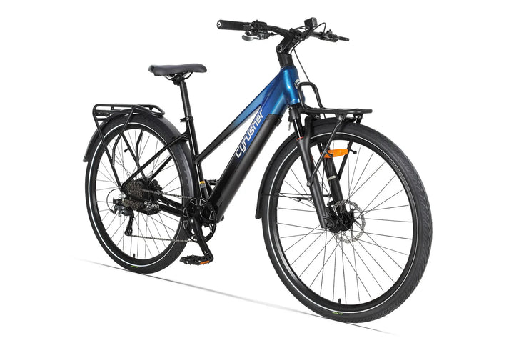 Cyrusher Asuka Step-Thru Trekking Electric Bike with Shimano 4700 10-Speed and OLED Display
