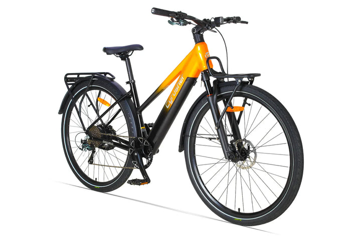 Cyrusher Asuka Step-Thru Trekking Electric Bike with Shimano 4700 10-Speed and OLED Display