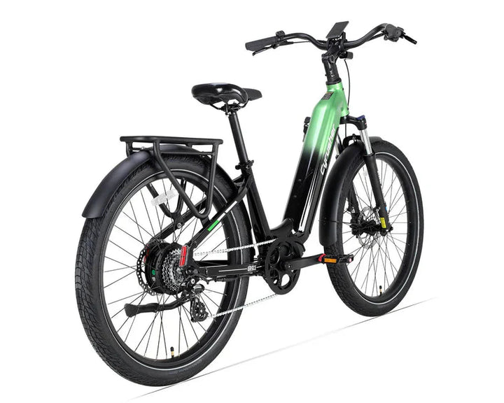 CYRUSHER Grace City Electric Bike with Shimano 8-Speed for Smooth Urban Riding