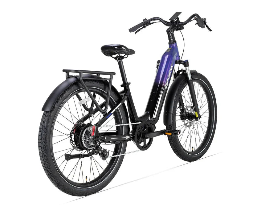 CYRUSHER Grace City Electric Bike with Shimano 8-Speed for Smooth Urban Riding