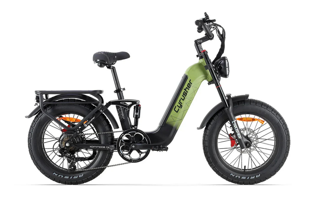 Cyrusher Kommoda 3.0 Step-Thru Mountain Electric Bike with Torque Sensor and Hydraulic Brakes