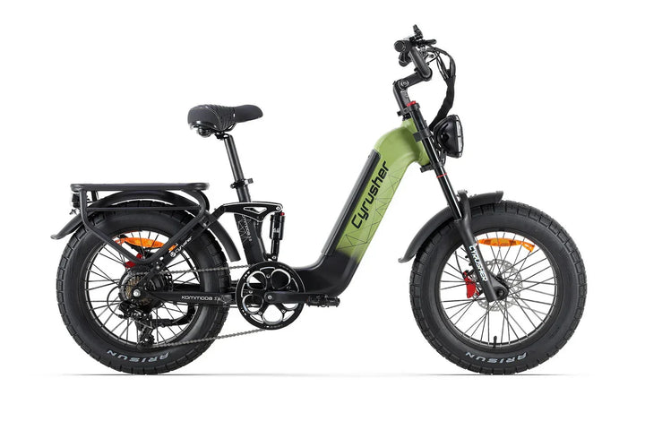 Cyrusher Kommoda 3.0 Step-Thru Mountain Electric Bike with Torque Sensor and Hydraulic Brakes