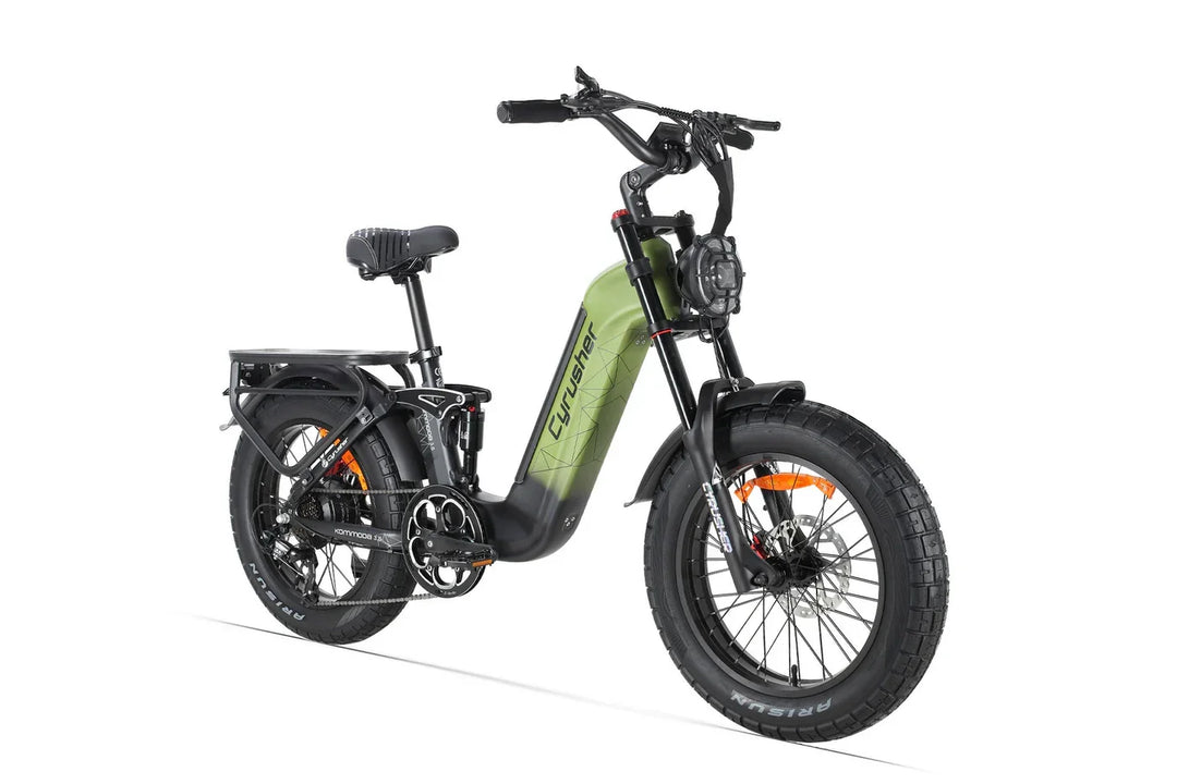 Cyrusher Kommoda 3.0 Step-Thru Mountain Electric Bike with Torque Sensor and Hydraulic Brakes