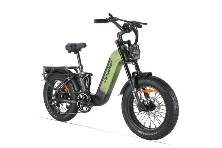 Cyrusher Kommoda 3.0 Step-Thru Mountain Electric Bike with Torque Sensor and Hydraulic Brakes