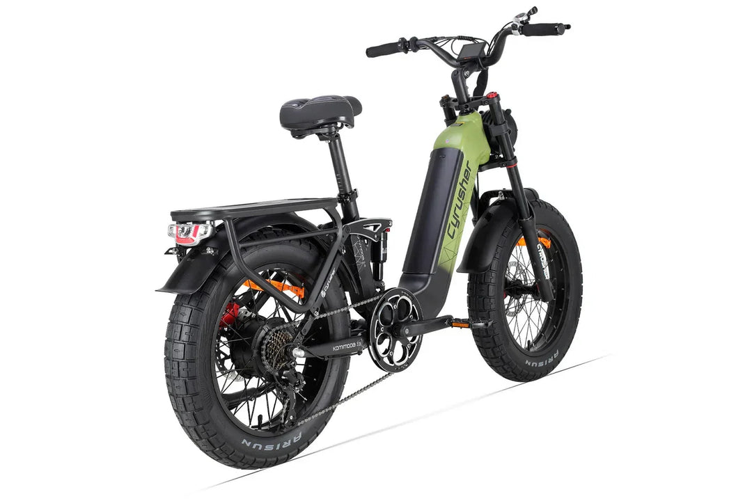 Cyrusher Kommoda 3.0 Step-Thru Mountain Electric Bike with Torque Sensor and Hydraulic Brakes