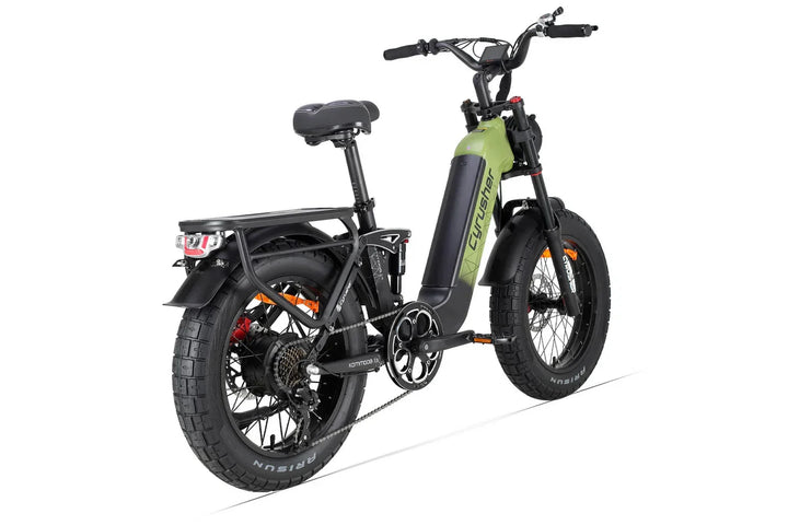 Cyrusher Kommoda 3.0 Step-Thru Mountain Electric Bike with Torque Sensor and Hydraulic Brakes