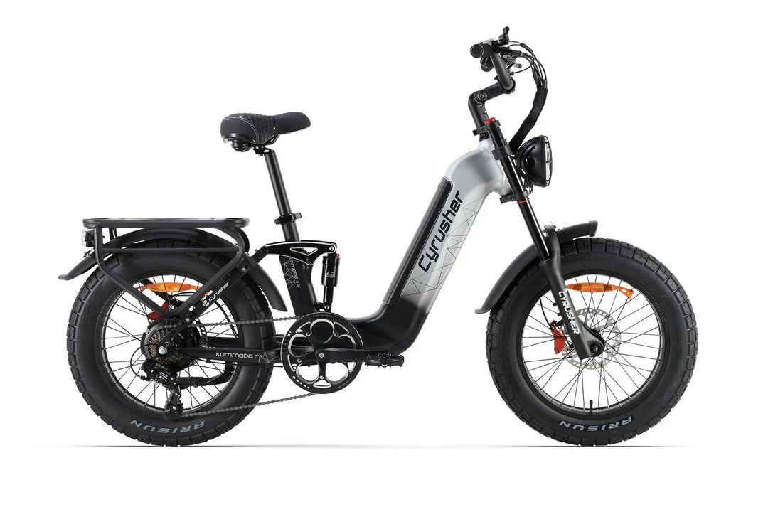 Cyrusher Kommoda 3.0 Step-Thru Mountain Electric Bike with Torque Sensor and Hydraulic Brakes