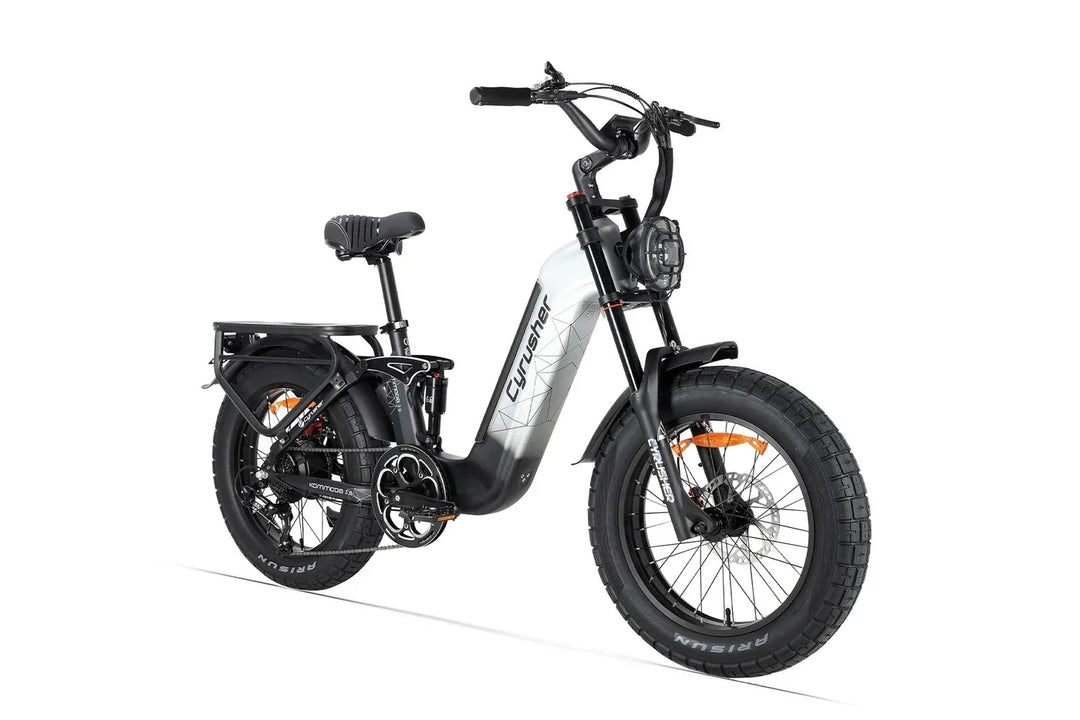 Cyrusher Kommoda 3.0 Step-Thru Mountain Electric Bike with Torque Sensor and Hydraulic Brakes