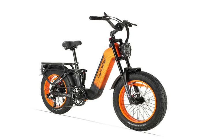 Cyrusher Kommoda 3.0 Step-Thru Mountain Electric Bike with Torque Sensor and Hydraulic Brakes