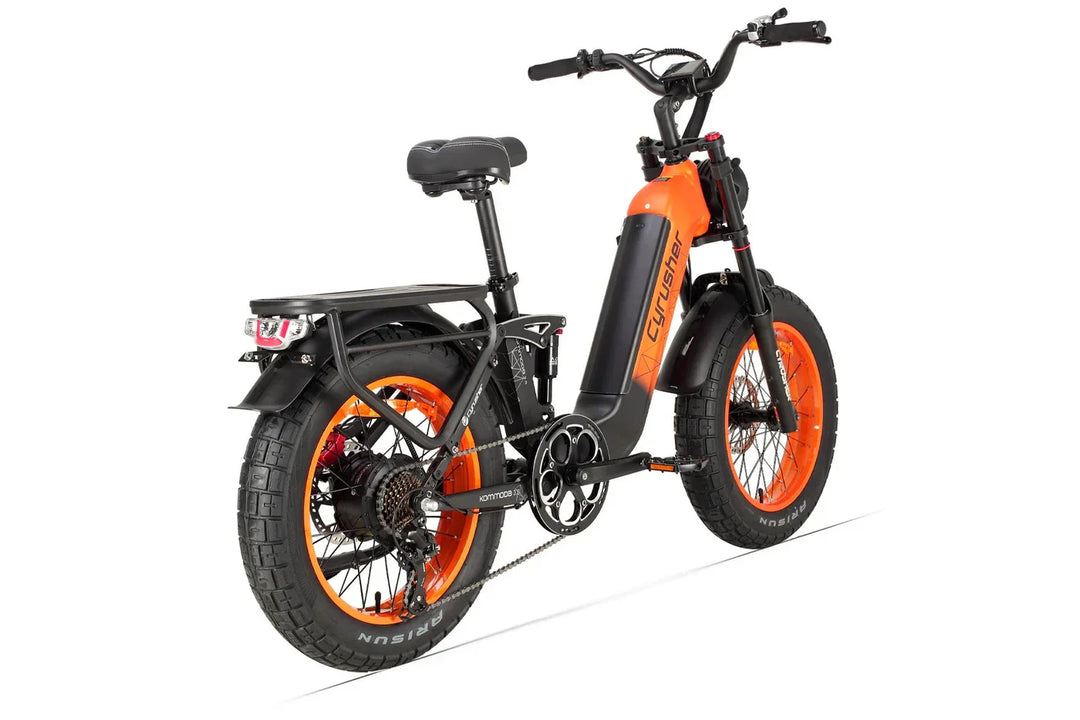 Cyrusher Kommoda 3.0 Step-Thru Mountain Electric Bike with Torque Sensor and Hydraulic Brakes
