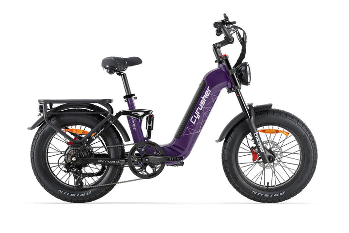 Cyrusher Kommoda 3.0 Step-Thru Mountain Electric Bike with Torque Sensor and Hydraulic Brakes