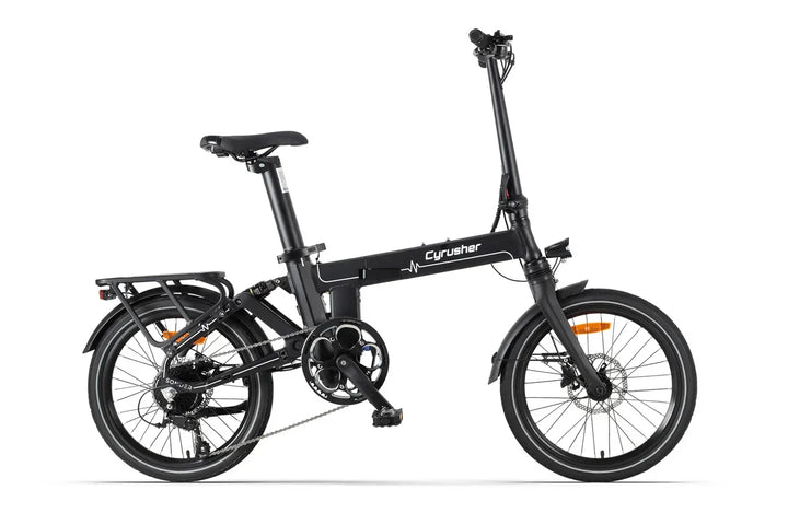 Cyrusher Sonder Folding Electric Bike with Saddle-Integrated Battery and Rear Suspension