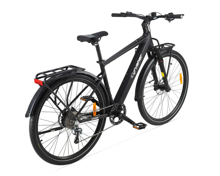 Cyrusher Voyage Trekking Electric Bike with Shimano 10-Speed and OLED Display