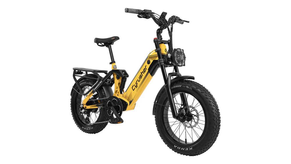 Cyrusher Kommoda Pro Step-Through Electric Bike with Kenda Tires and Hydraulic Disc Brakes