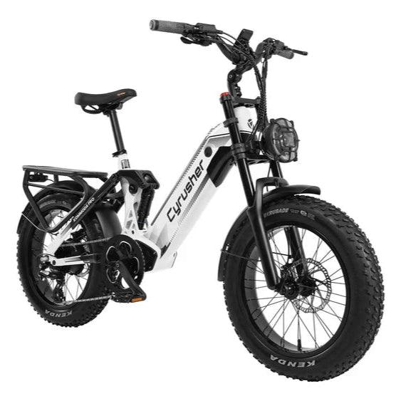 Cyrusher Kommoda Pro Step-Through Electric Bike with Kenda Tires and Hydraulic Disc Brakes
