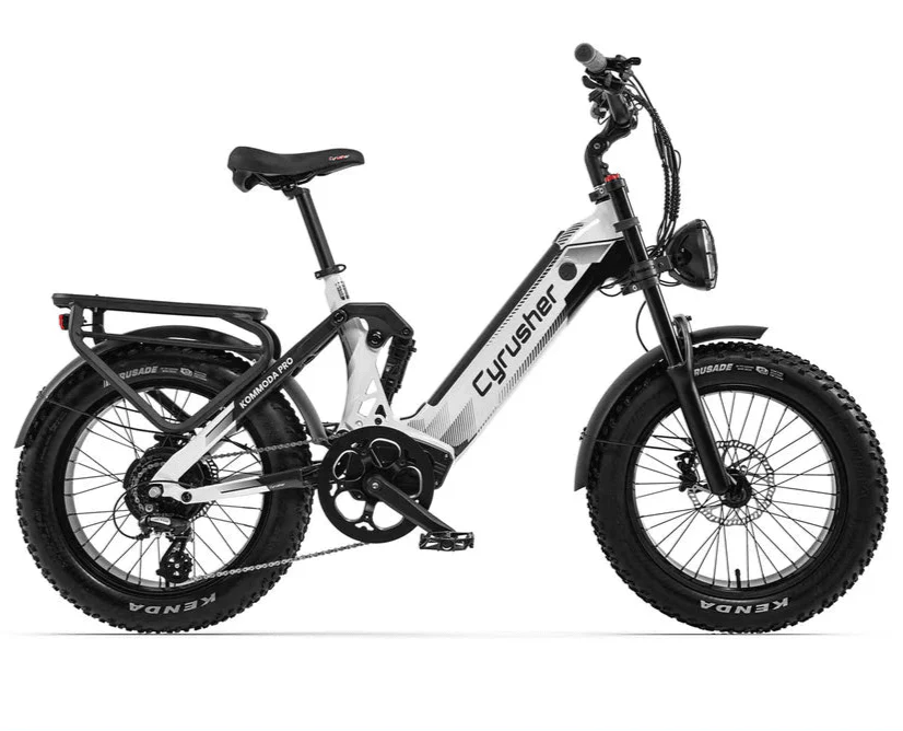 Cyrusher Kommoda Pro Step-Through Electric Bike with Kenda Tires and Hydraulic Disc Brakes
