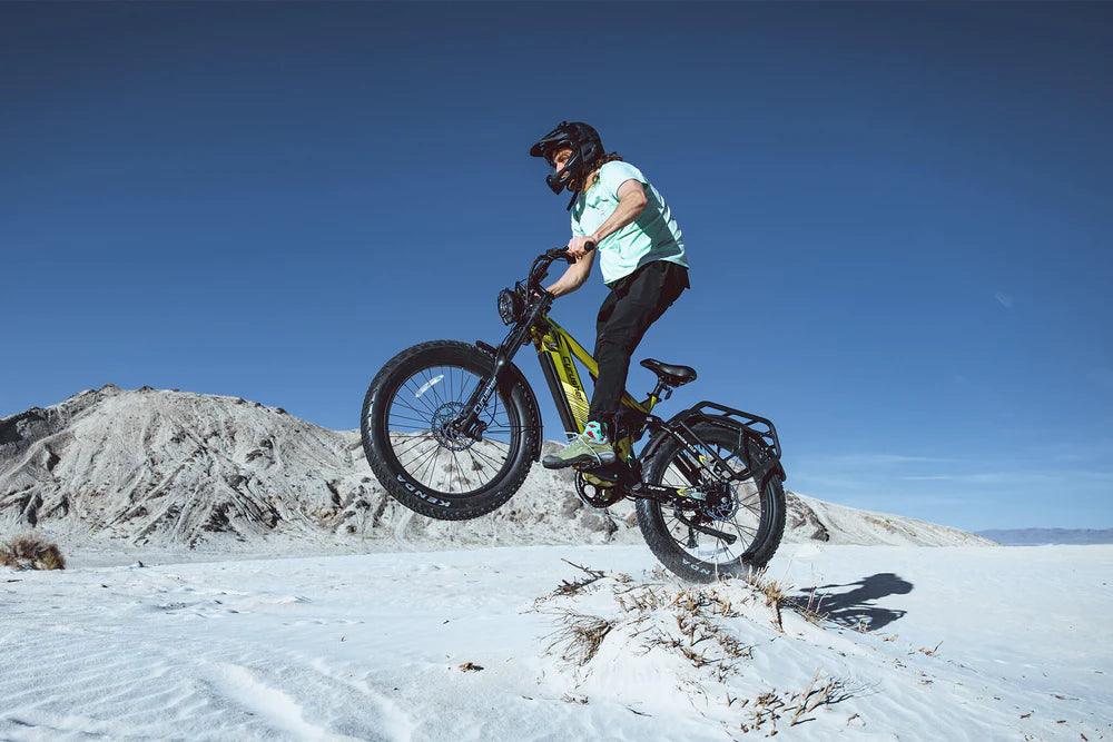 Cyrusher Ranger 2.0 All-Terrain Electric Bike with 52V Motor and Full Suspension