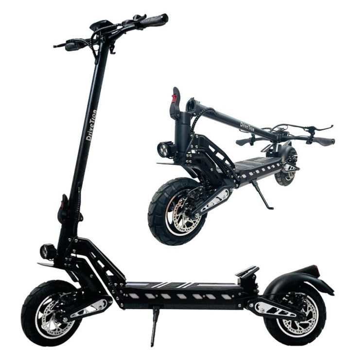 DRIVETRON DT10 10" Foldable Electric Scooter with 1000W Motor and 48V 15.6Ah Battery