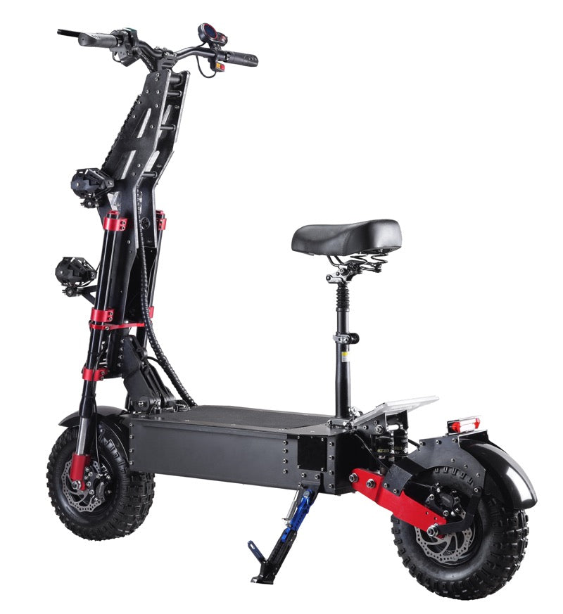 Bild in Galerie-Viewer laden, OBARTER X7 Electric Scooter with 4000W*2 Super Power13
