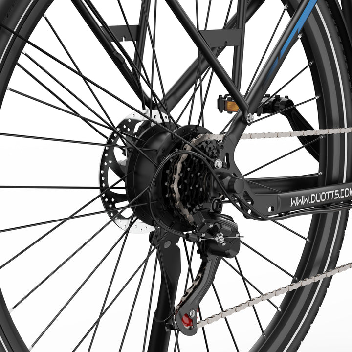 DUOTTS C29 Lite Electric Bike with Shimano 7-Speed and Mechanical Disc Brakes