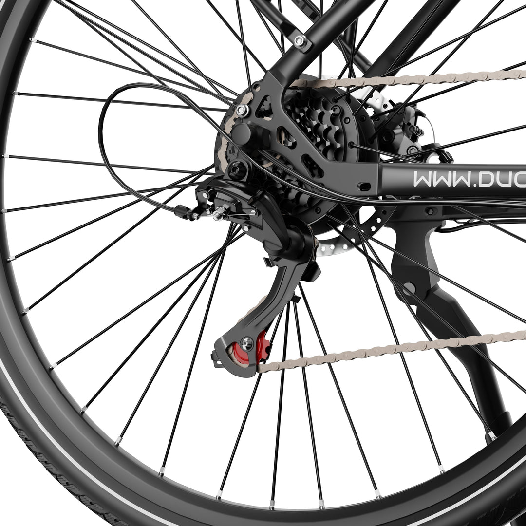 DUOTTS C29 Lite Electric Bike with Shimano 7-Speed and Mechanical Disc Brakes