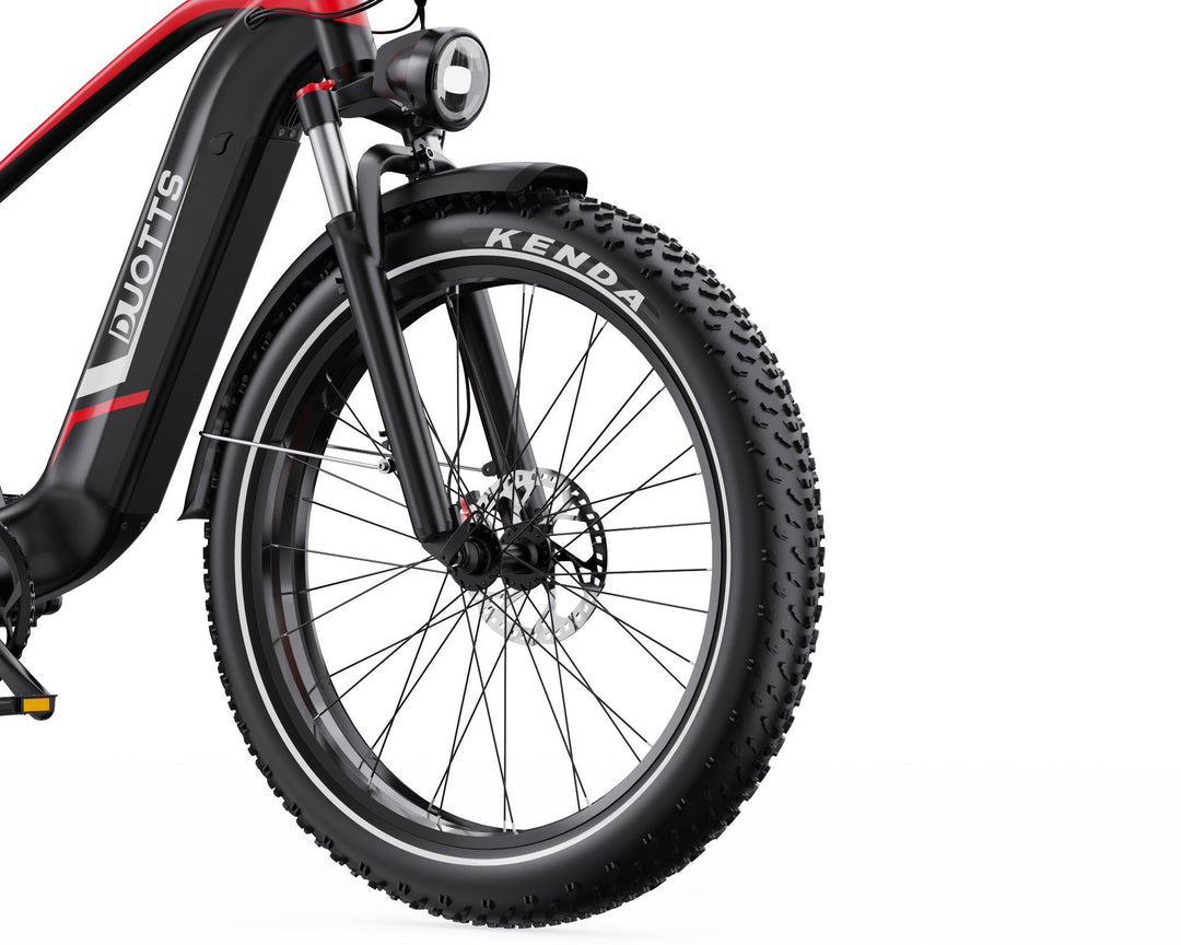 DUOTTS F26 Lite Fat Tire Electric Bike with Kenda Tires and Hydraulic Disc Brakes