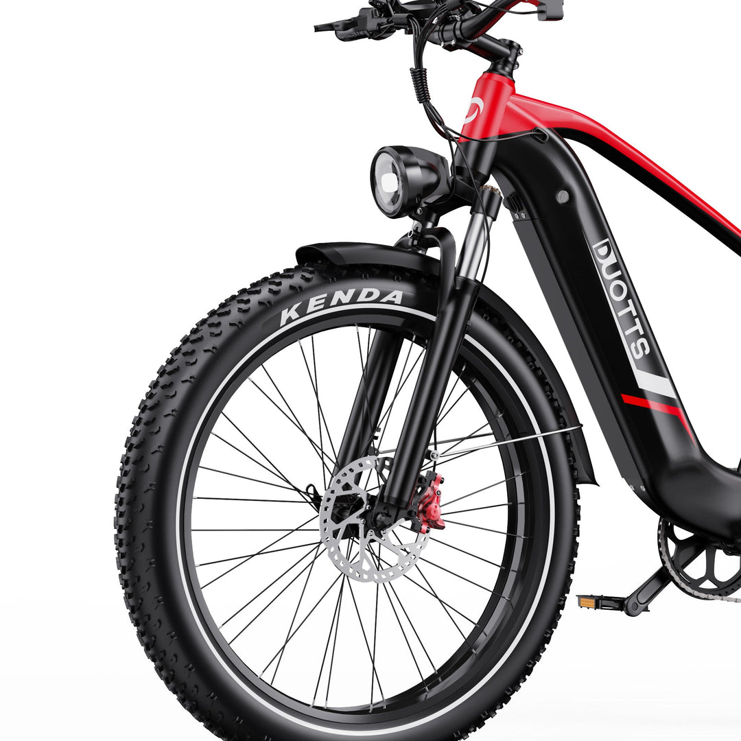 DUOTTS F26 Lite Fat Tire Electric Bike with Kenda Tires and Hydraulic Disc Brakes