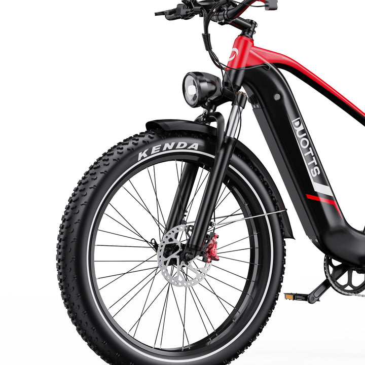 DUOTTS F26 Lite Fat Tire Electric Bike with Kenda Tires and Hydraulic Disc Brakes