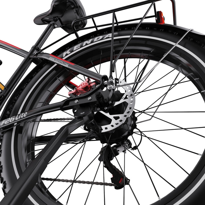 DUOTTS F26 Lite Fat Tire Electric Bike with Kenda Tires and Hydraulic Disc Brakes