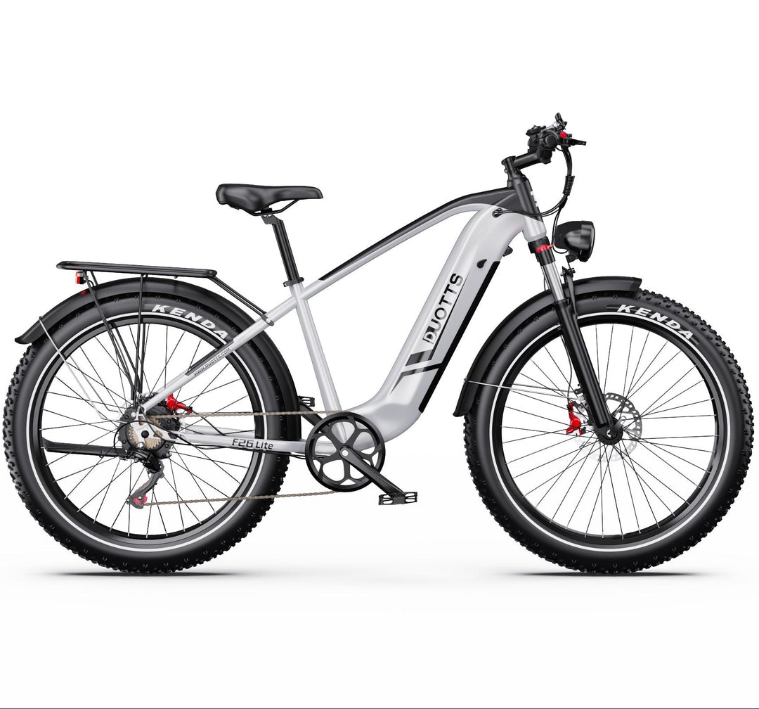DUOTTS F26 Lite Fat Tire Electric Bike with Kenda Tires and Hydraulic Disc Brakes
