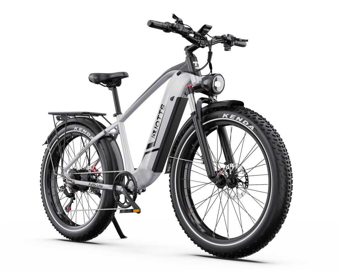 DUOTTS F26 Lite Fat Tire Electric Bike with Kenda Tires and Hydraulic Disc Brakes
