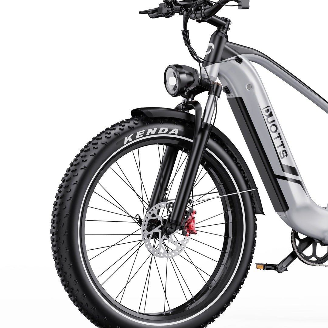 DUOTTS F26 Lite Fat Tire Electric Bike with Kenda Tires and Hydraulic Disc Brakes