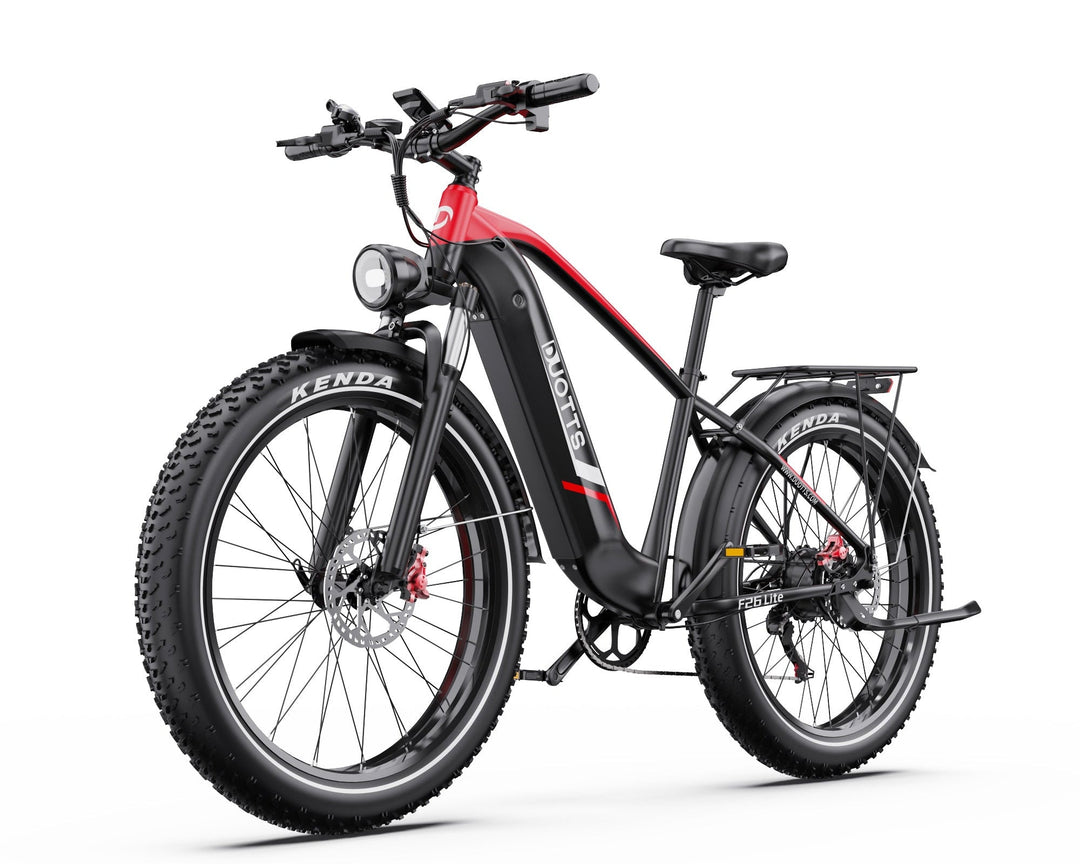 DUOTTS F26 Lite Fat Tire Electric Bike with Kenda Tires and Hydraulic Disc Brakes