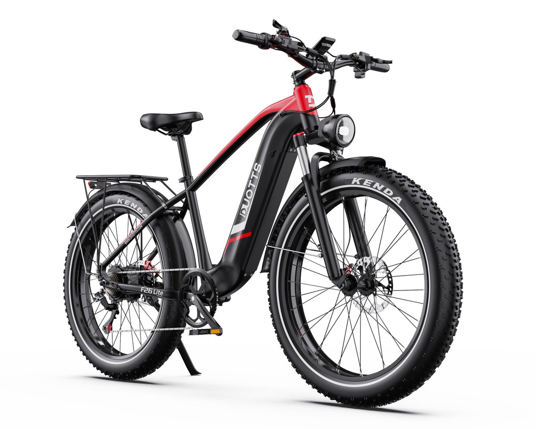 DUOTTS F26 Lite Fat Tire Electric Bike with Kenda Tires and Hydraulic Disc Brakes