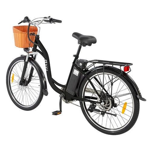 DYU C6 Upgraded Step-Thru Electric Bike Combining Power Style and City Convenience