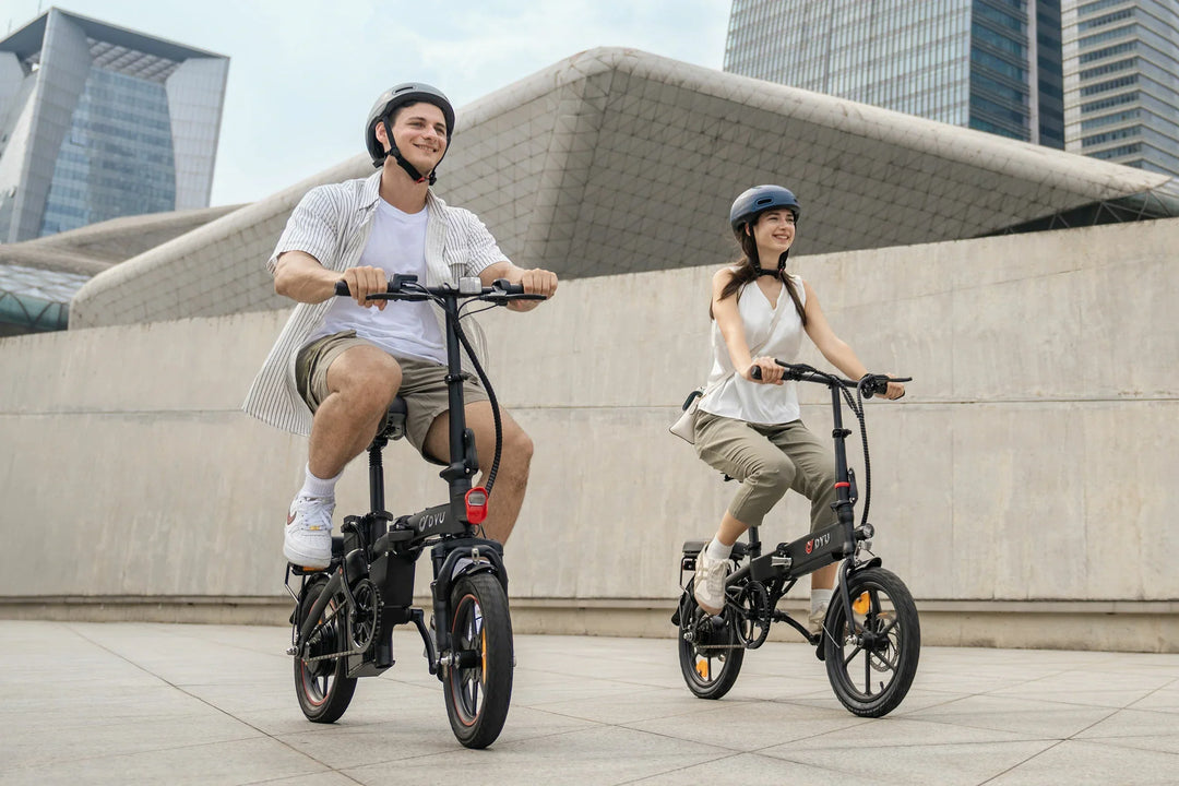 DYU A5 Upgraded Folding Electric Bike Designed for Portable Urban Commuting