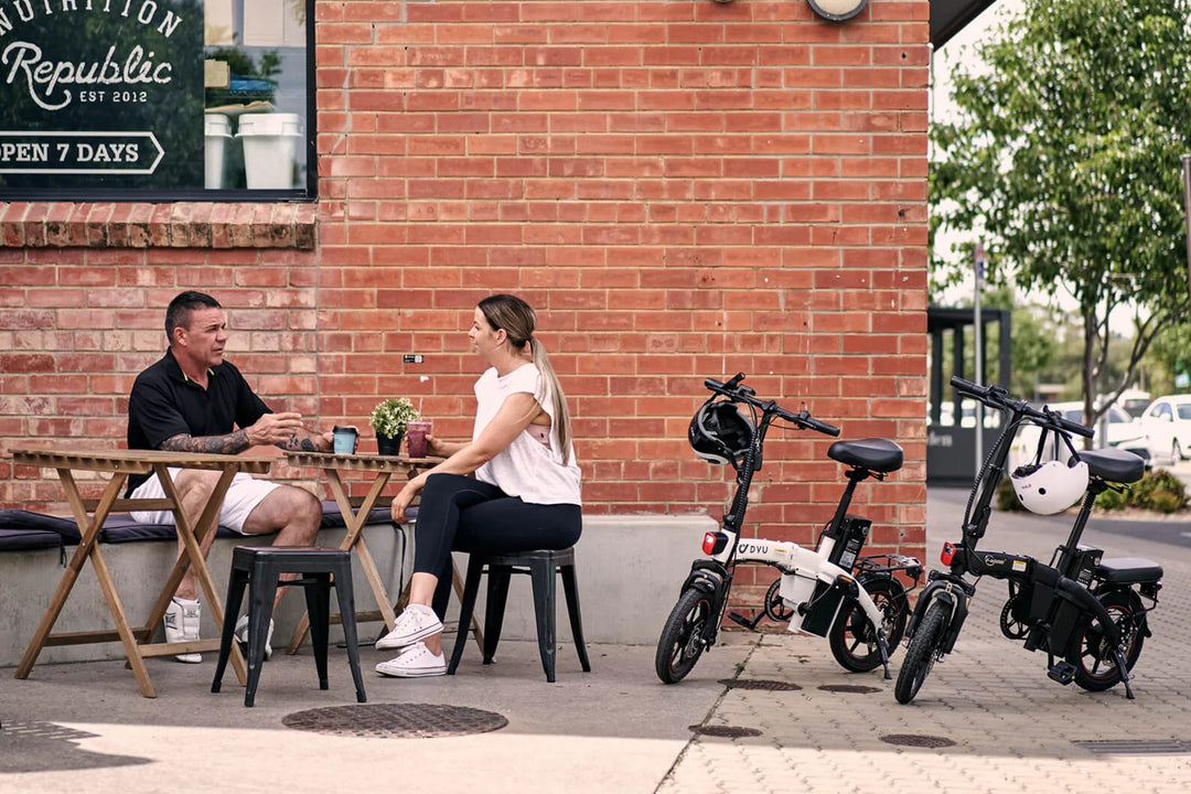 DYU A5 Upgraded Folding Electric Bike Designed for Portable Urban Commuting